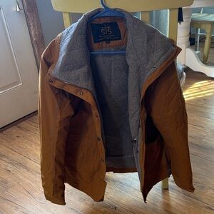 STS Ranchwear Women’s Tan Jacket with Gray Interior